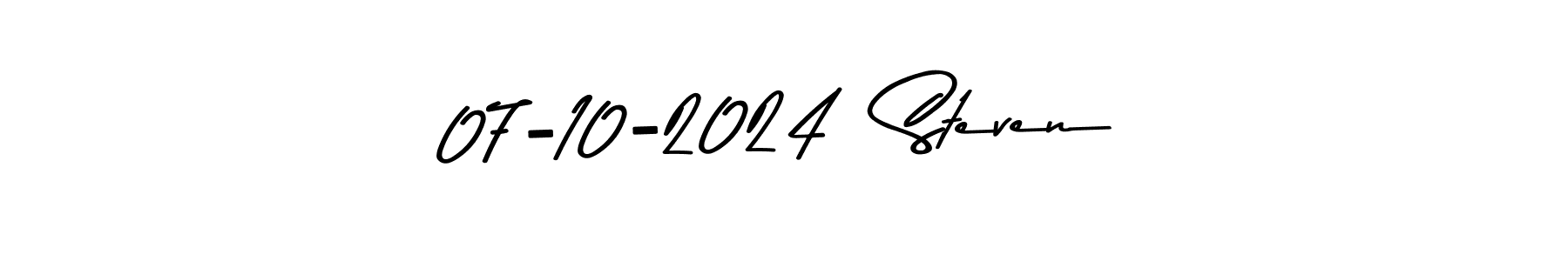 How to Draw 07-10-2024  Steven signature style? Asem Kandis PERSONAL USE is a latest design signature styles for name 07-10-2024  Steven. 07-10-2024  Steven signature style 9 images and pictures png