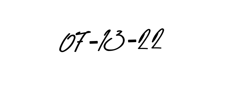 Make a short 07-13-22 signature style. Manage your documents anywhere anytime using Asem Kandis PERSONAL USE. Create and add eSignatures, submit forms, share and send files easily. 07-13-22 signature style 9 images and pictures png