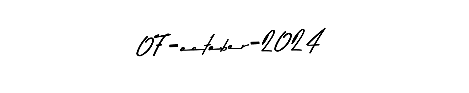 How to make 07-october-2024 signature? Asem Kandis PERSONAL USE is a professional autograph style. Create handwritten signature for 07-october-2024 name. 07-october-2024 signature style 9 images and pictures png