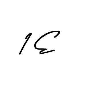 Design your own signature with our free online signature maker. With this signature software, you can create a handwritten (Asem Kandis PERSONAL USE) signature for name 1 E. 1 E signature style 9 images and pictures png
