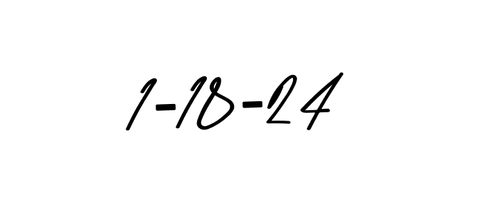 Once you've used our free online signature maker to create your best signature Asem Kandis PERSONAL USE style, it's time to enjoy all of the benefits that 1-18-24 name signing documents. 1-18-24 signature style 9 images and pictures png