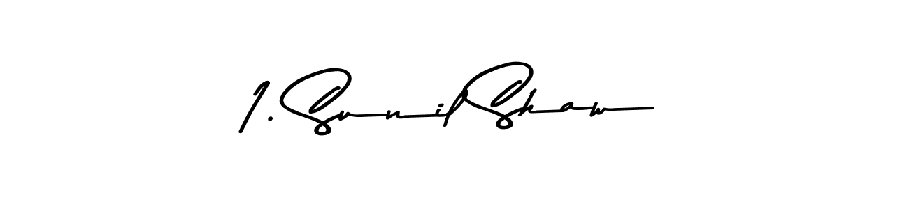 Asem Kandis PERSONAL USE is a professional signature style that is perfect for those who want to add a touch of class to their signature. It is also a great choice for those who want to make their signature more unique. Get 1. Sunil Shaw name to fancy signature for free. 1. Sunil Shaw signature style 9 images and pictures png