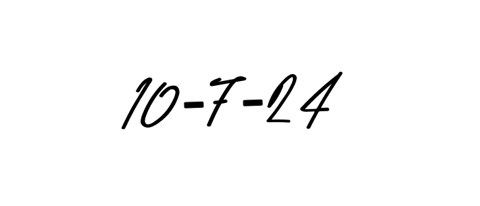 You should practise on your own different ways (Asem Kandis PERSONAL USE) to write your name (10-7-24) in signature. don't let someone else do it for you. 10-7-24 signature style 9 images and pictures png