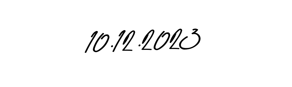 The best way (Asem Kandis PERSONAL USE) to make a short signature is to pick only two or three words in your name. The name 10.12.2023 include a total of six letters. For converting this name. 10.12.2023 signature style 9 images and pictures png