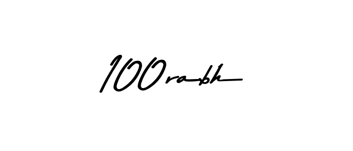 Also we have 100rabh name is the best signature style. Create professional handwritten signature collection using Asem Kandis PERSONAL USE autograph style. 100rabh signature style 9 images and pictures png