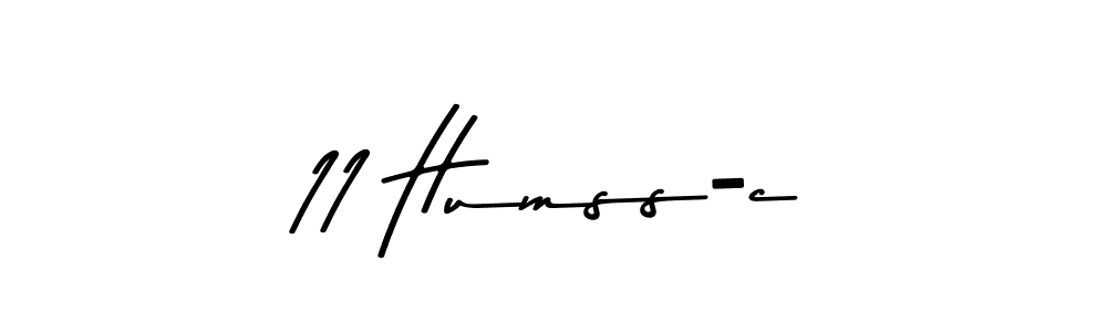 Also we have 11 Humss-c name is the best signature style. Create professional handwritten signature collection using Asem Kandis PERSONAL USE autograph style. 11 Humss-c signature style 9 images and pictures png