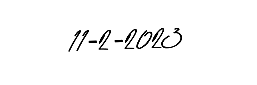 Make a beautiful signature design for name 11-2-2023. With this signature (Asem Kandis PERSONAL USE) style, you can create a handwritten signature for free. 11-2-2023 signature style 9 images and pictures png