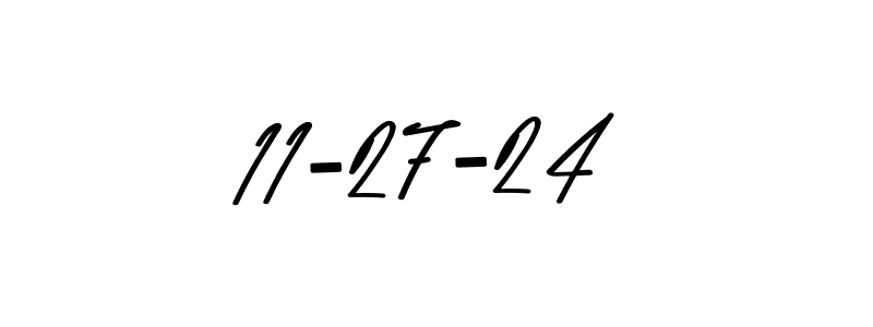 Make a short 11-27-24 signature style. Manage your documents anywhere anytime using Asem Kandis PERSONAL USE. Create and add eSignatures, submit forms, share and send files easily. 11-27-24 signature style 9 images and pictures png