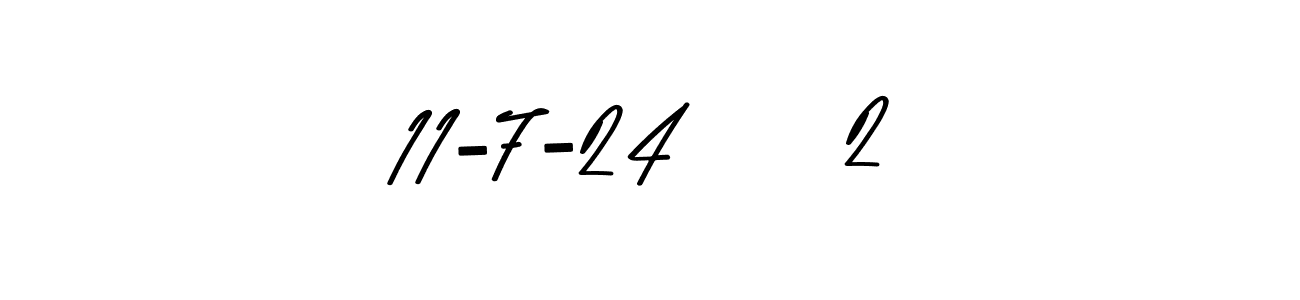 You can use this online signature creator to create a handwritten signature for the name 11-7-24     2. This is the best online autograph maker. 11-7-24     2 signature style 9 images and pictures png