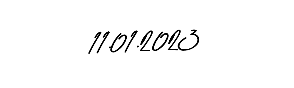 Design your own signature with our free online signature maker. With this signature software, you can create a handwritten (Asem Kandis PERSONAL USE) signature for name 11.01.2023. 11.01.2023 signature style 9 images and pictures png