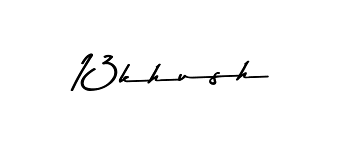 Design your own signature with our free online signature maker. With this signature software, you can create a handwritten (Asem Kandis PERSONAL USE) signature for name 13khush. 13khush signature style 9 images and pictures png