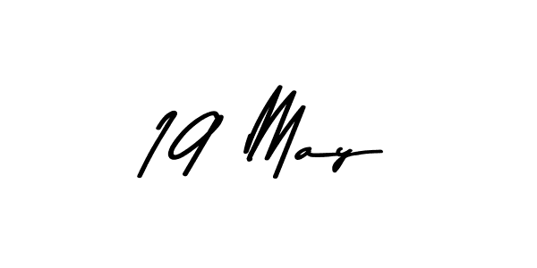 This is the best signature style for the 19 May name. Also you like these signature font (Asem Kandis PERSONAL USE). Mix name signature. 19 May signature style 9 images and pictures png
