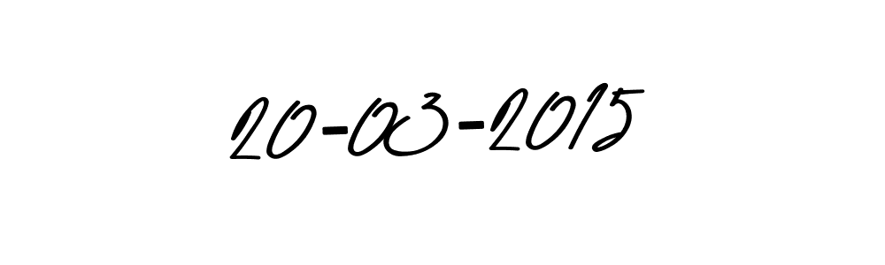 Also we have 20-03-2015 name is the best signature style. Create professional handwritten signature collection using Asem Kandis PERSONAL USE autograph style. 20-03-2015 signature style 9 images and pictures png