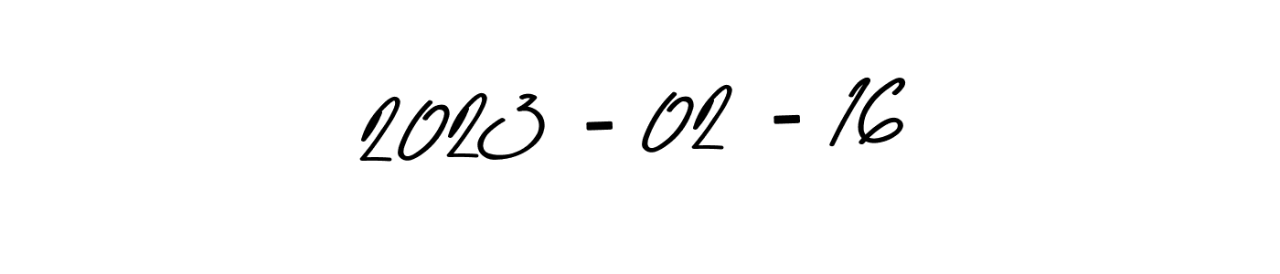 How to make 2023 - 02 - 16 signature? Asem Kandis PERSONAL USE is a professional autograph style. Create handwritten signature for 2023 - 02 - 16 name. 2023 - 02 - 16 signature style 9 images and pictures png