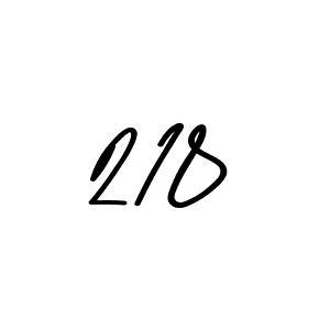 Use a signature maker to create a handwritten signature online. With this signature software, you can design (Asem Kandis PERSONAL USE) your own signature for name 218. 218 signature style 9 images and pictures png