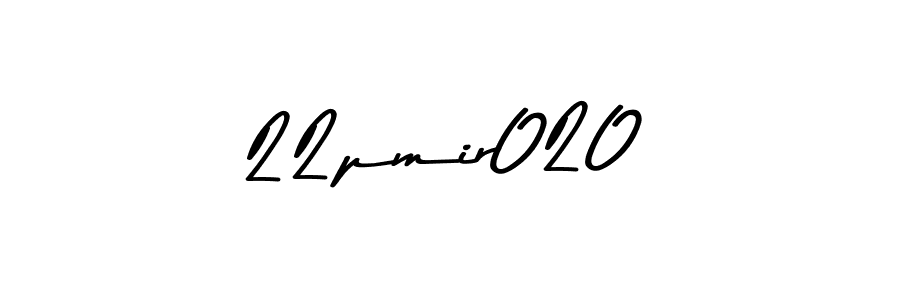 Design your own signature with our free online signature maker. With this signature software, you can create a handwritten (Asem Kandis PERSONAL USE) signature for name 22pmir020. 22pmir020 signature style 9 images and pictures png