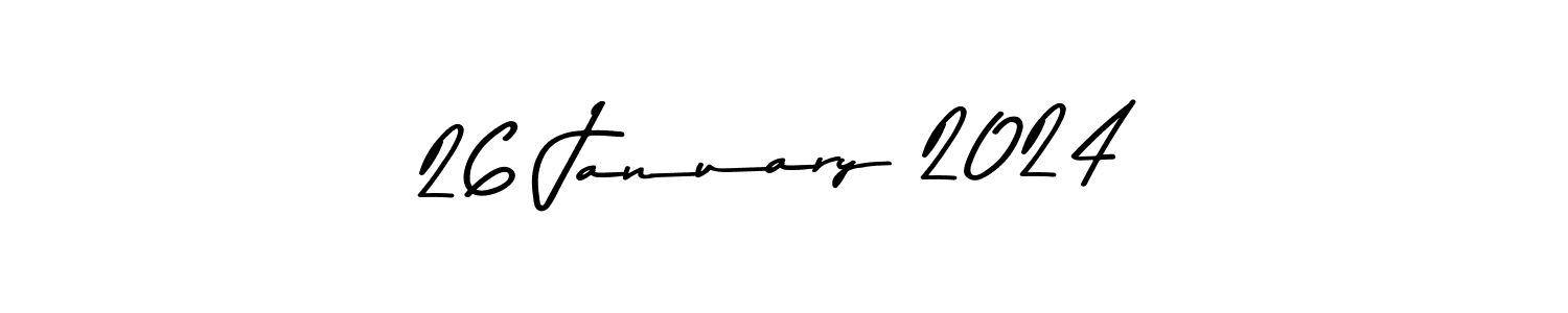 Make a beautiful signature design for name 26 January 2024. Use this online signature maker to create a handwritten signature for free. 26 January 2024 signature style 9 images and pictures png