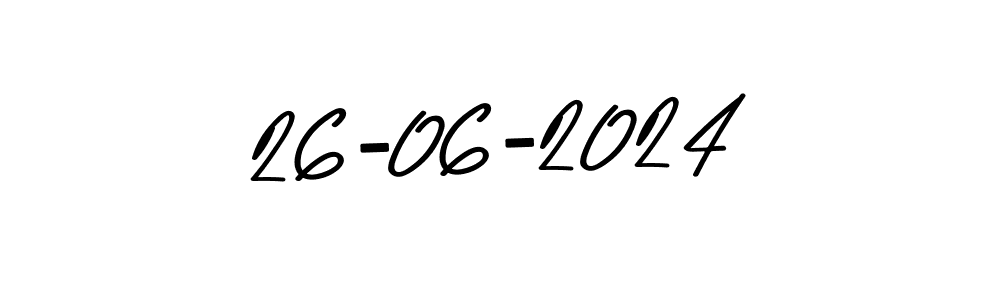 Use a signature maker to create a handwritten signature online. With this signature software, you can design (Asem Kandis PERSONAL USE) your own signature for name 26-06-2024. 26-06-2024 signature style 9 images and pictures png