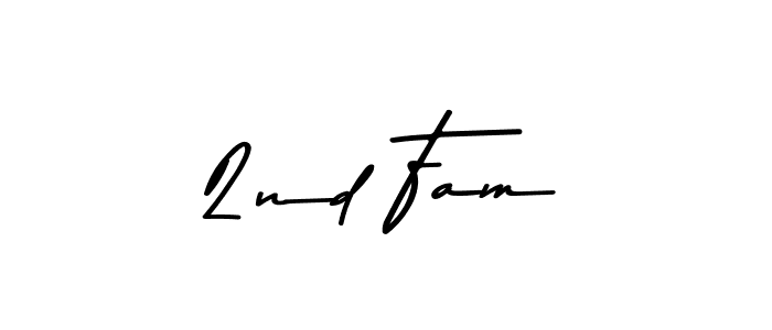 How to make 2nd Fam signature? Asem Kandis PERSONAL USE is a professional autograph style. Create handwritten signature for 2nd Fam name. 2nd Fam signature style 9 images and pictures png