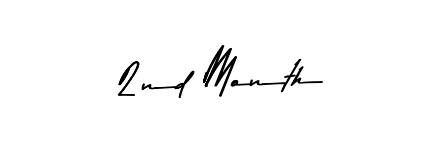 The best way (Asem Kandis PERSONAL USE) to make a short signature is to pick only two or three words in your name. The name 2nd Month include a total of six letters. For converting this name. 2nd Month signature style 9 images and pictures png