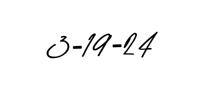 Asem Kandis PERSONAL USE is a professional signature style that is perfect for those who want to add a touch of class to their signature. It is also a great choice for those who want to make their signature more unique. Get 3-19-24 name to fancy signature for free. 3-19-24 signature style 9 images and pictures png