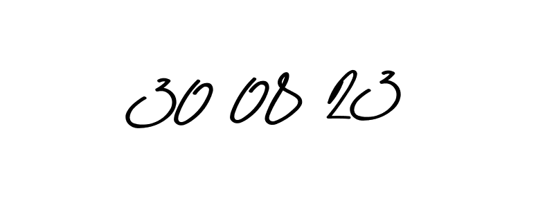 Use a signature maker to create a handwritten signature online. With this signature software, you can design (Asem Kandis PERSONAL USE) your own signature for name 30 08 23. 30 08 23 signature style 9 images and pictures png