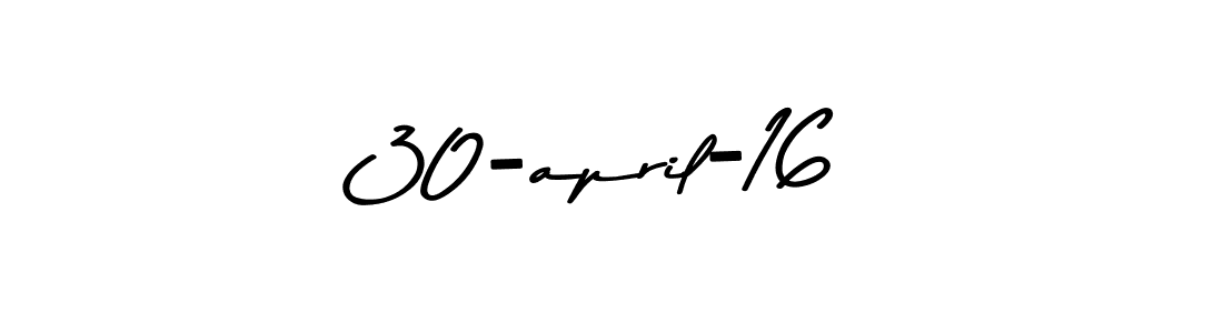 Use a signature maker to create a handwritten signature online. With this signature software, you can design (Asem Kandis PERSONAL USE) your own signature for name 30-april-16. 30-april-16 signature style 9 images and pictures png