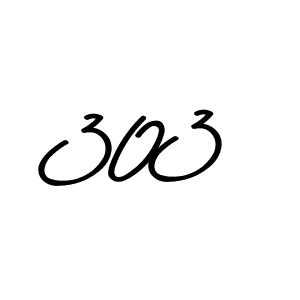 You should practise on your own different ways (Asem Kandis PERSONAL USE) to write your name (303) in signature. don't let someone else do it for you. 303 signature style 9 images and pictures png