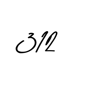 This is the best signature style for the 312 name. Also you like these signature font (Asem Kandis PERSONAL USE). Mix name signature. 312 signature style 9 images and pictures png