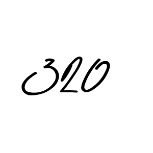 Create a beautiful signature design for name 320. With this signature (Asem Kandis PERSONAL USE) fonts, you can make a handwritten signature for free. 320 signature style 9 images and pictures png