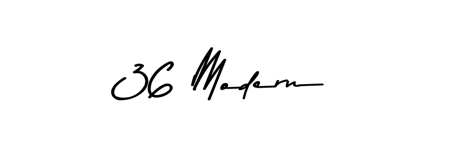 Design your own signature with our free online signature maker. With this signature software, you can create a handwritten (Asem Kandis PERSONAL USE) signature for name 36 Modern. 36 Modern signature style 9 images and pictures png