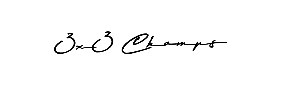 Similarly Asem Kandis PERSONAL USE is the best handwritten signature design. Signature creator online .You can use it as an online autograph creator for name 3x3 Champs. 3x3 Champs signature style 9 images and pictures png