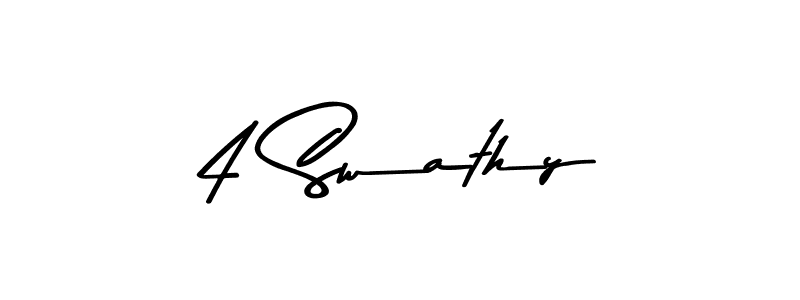 You can use this online signature creator to create a handwritten signature for the name 4 Swathy. This is the best online autograph maker. 4 Swathy signature style 9 images and pictures png