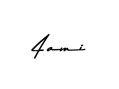 Asem Kandis PERSONAL USE is a professional signature style that is perfect for those who want to add a touch of class to their signature. It is also a great choice for those who want to make their signature more unique. Get 4ami name to fancy signature for free. 4ami signature style 9 images and pictures png