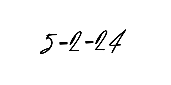 Once you've used our free online signature maker to create your best signature Asem Kandis PERSONAL USE style, it's time to enjoy all of the benefits that 5-2-24 name signing documents. 5-2-24 signature style 9 images and pictures png