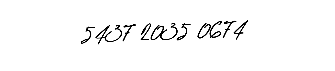 This is the best signature style for the 5437 2035 0674 name. Also you like these signature font (Asem Kandis PERSONAL USE). Mix name signature. 5437 2035 0674 signature style 9 images and pictures png