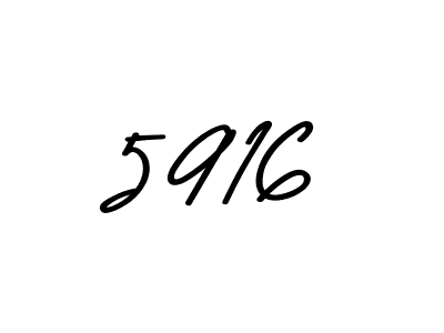 Design your own signature with our free online signature maker. With this signature software, you can create a handwritten (Asem Kandis PERSONAL USE) signature for name 5916. 5916 signature style 9 images and pictures png