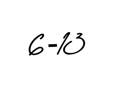 Also we have 6-13 name is the best signature style. Create professional handwritten signature collection using Asem Kandis PERSONAL USE autograph style. 6-13 signature style 9 images and pictures png