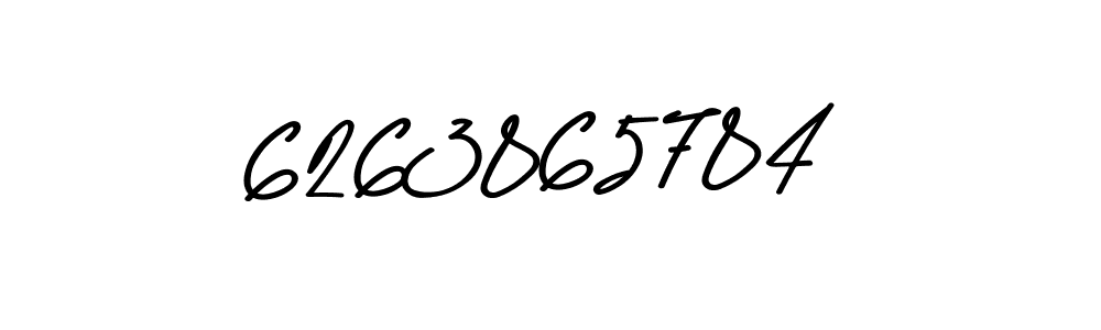 Design your own signature with our free online signature maker. With this signature software, you can create a handwritten (Asem Kandis PERSONAL USE) signature for name 6263865784. 6263865784 signature style 9 images and pictures png