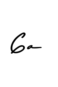 How to make 6a name signature. Use Asem Kandis PERSONAL USE style for creating short signs online. This is the latest handwritten sign. 6a signature style 9 images and pictures png