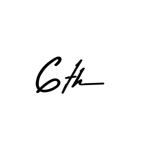 The best way (Asem Kandis PERSONAL USE) to make a short signature is to pick only two or three words in your name. The name 6th include a total of six letters. For converting this name. 6th signature style 9 images and pictures png