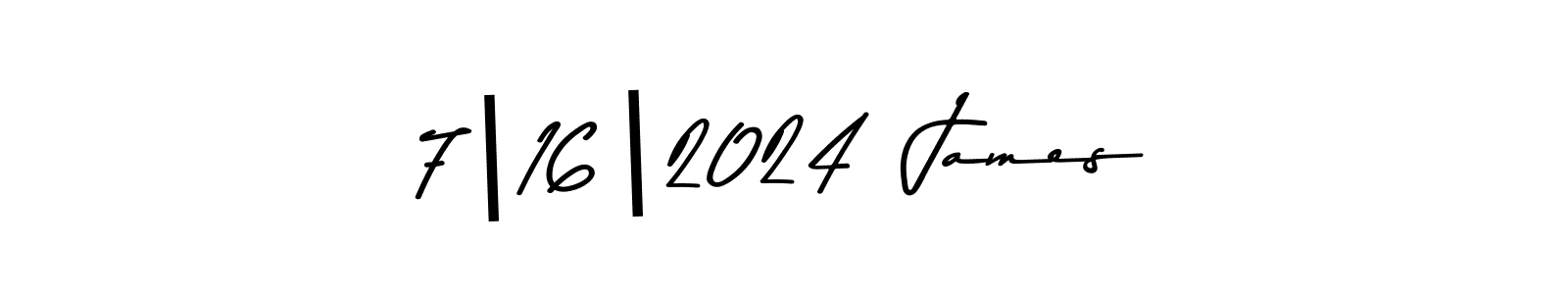 How to make 7|16|2024  James signature? Asem Kandis PERSONAL USE is a professional autograph style. Create handwritten signature for 7|16|2024  James name. 7|16|2024  James signature style 9 images and pictures png