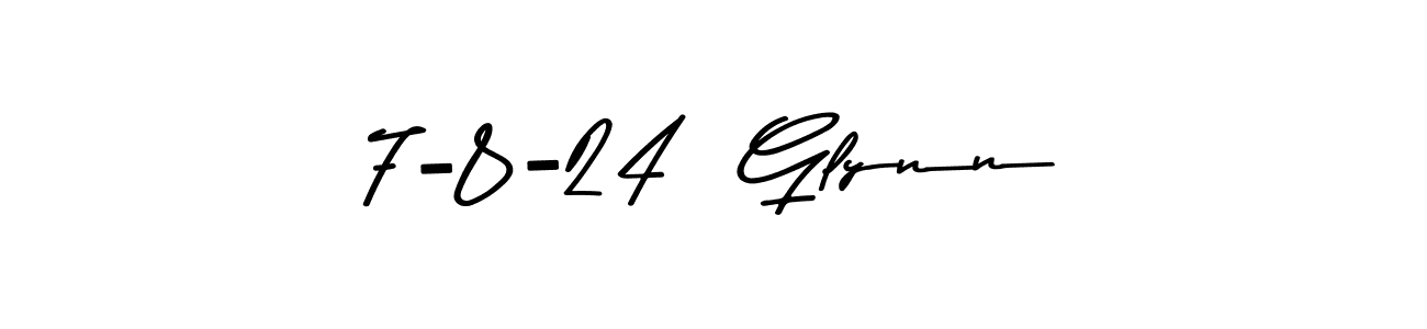 Make a beautiful signature design for name 7-8-24  Glynn. Use this online signature maker to create a handwritten signature for free. 7-8-24  Glynn signature style 9 images and pictures png