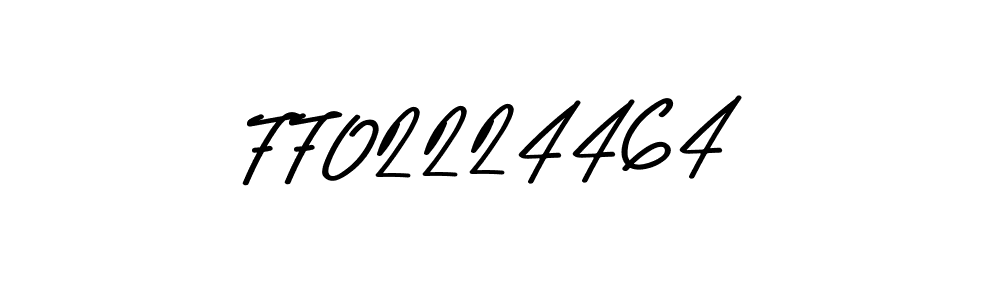 Best and Professional Signature Style for 7702224464. Asem Kandis PERSONAL USE Best Signature Style Collection. 7702224464 signature style 9 images and pictures png