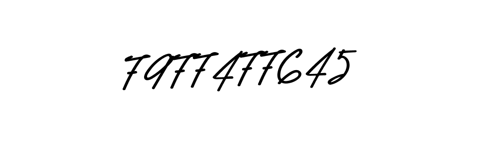 Similarly Asem Kandis PERSONAL USE is the best handwritten signature design. Signature creator online .You can use it as an online autograph creator for name 7977477645. 7977477645 signature style 9 images and pictures png