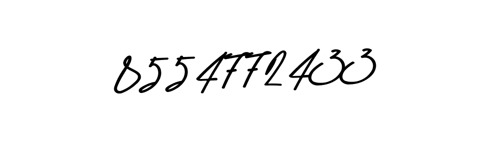 Make a beautiful signature design for name 8554772433. Use this online signature maker to create a handwritten signature for free. 8554772433 signature style 9 images and pictures png