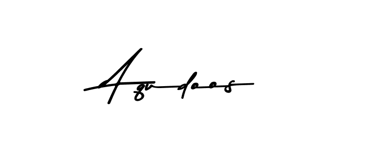 How to make A*qudoos name signature. Use Asem Kandis PERSONAL USE style for creating short signs online. This is the latest handwritten sign. A*qudoos signature style 9 images and pictures png