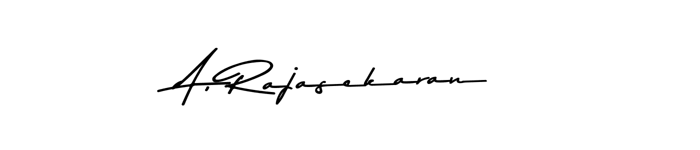 A, Rajasekaran stylish signature style. Best Handwritten Sign (Asem Kandis PERSONAL USE) for my name. Handwritten Signature Collection Ideas for my name A, Rajasekaran. A, Rajasekaran signature style 9 images and pictures png