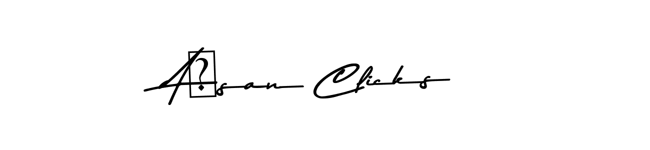 Make a beautiful signature design for name Aحsan Clicks. Use this online signature maker to create a handwritten signature for free. Aحsan Clicks signature style 9 images and pictures png