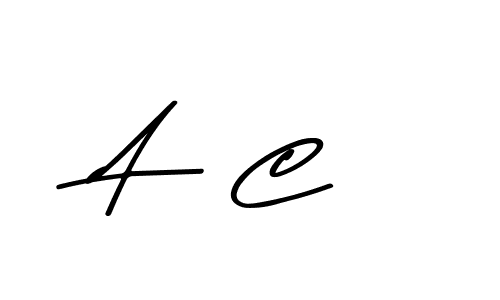 This is the best signature style for the A   C name. Also you like these signature font (Asem Kandis PERSONAL USE). Mix name signature. A   C signature style 9 images and pictures png